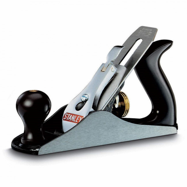 CEPILLO METÁLICO BAILEY Nº4. CUCHILLA DE ACERO. CUERPO METÁLICO. PARA CARPINTERÍA. MECANISMO CENTRAL. 50X245MM - STANLEY