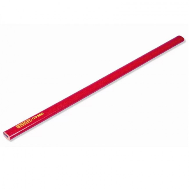 LÁPIZ DE CARPINTERO. ACERO. ROJO. LONGITUD 176MM. MARCA CE - STANLEY