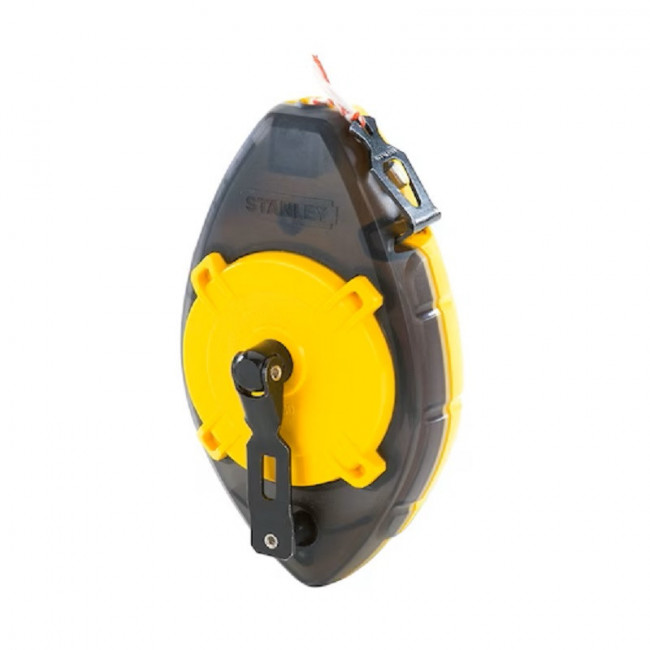 TIRALÍNEAS POWERWINDER. CORDEL DE TRAZADO. ACERO INOXIDABLE Y ABS. LONGITUD 30M. SIN BATERÍAS - STANLEY