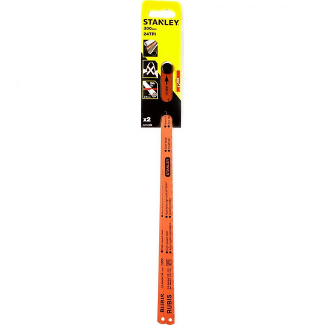 HOJA DE SIERRA PARA METAL 300 MM HSS STANLEY