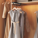 PERCHERO EXTRAÍBLE PARA ARMARIO ANTRACITA 360 MM MENAGE CONFORT