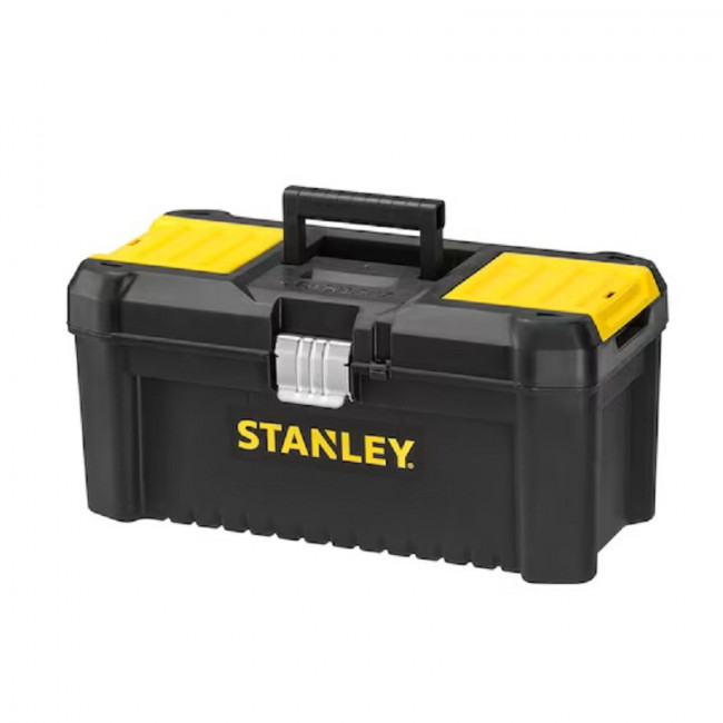 CAJA DE HERRAMIENTAS PLÁSTICO ESSENTIAL 16" STANLEY 406x205x195mm STST1-75518