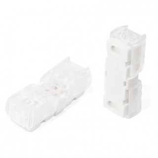 CONECTOR RÁPIDO. PLÁSTICO. BLANCO. EMPALME LINEAL