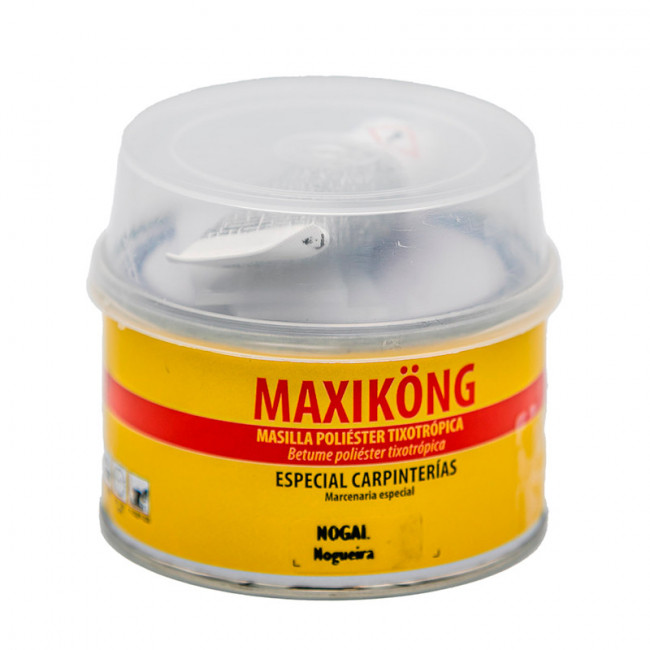 MASILLA POLIÉSTER PARA MADERA 500 G NOGAL