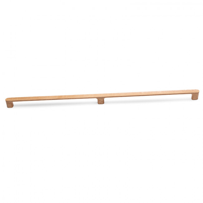 TIRADOR DE MUEBLE LUV WOOD. MADERA. ROBLE. LONGITUD 1026.5MM. TORNILLO MÉTRICO PASANTE - VIEFE