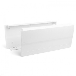 TAPA TOP-STAY DOBLE PUERTA. CIERRE AMORTIGUADO. FIJACIÓN LATERAL. BLANCO. TOP-STAYS. ESPESOR 16-26 MM - DTC