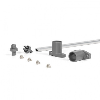 BARRA SINCRONIZADORA TOURPUSH2. ACERO. PLATA MATE. COMPATIBILIDAD GUÍA PUSH. EXTRACCIÓN TOTAL. LONGITUD 1100MM - DTC