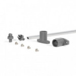 BARRA SINCRONIZADORA TOURPUSH2. ACERO. PLATA MATE. COMPATIBILIDAD GUÍA PUSH. EXTRACCIÓN TOTAL. LONGITUD 1100MM - DTC
