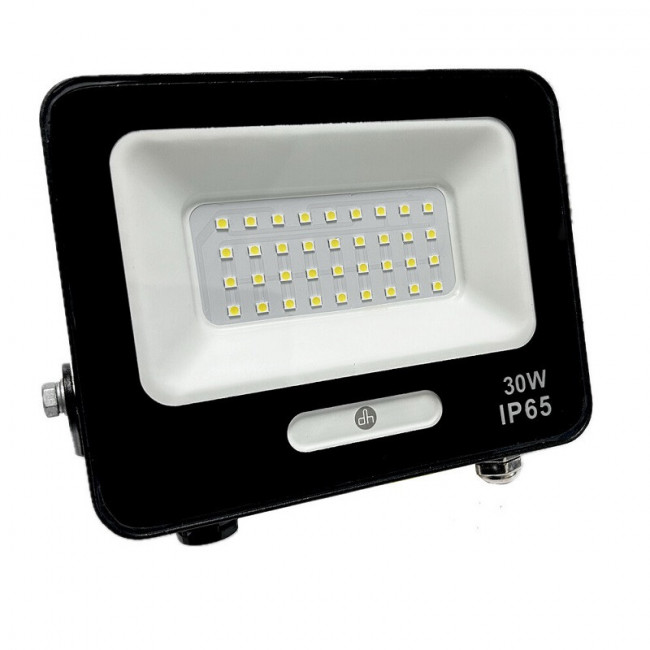FOCO LED IP65. 30 W. 6500 K. ALUMINIO. 164X152X34MM