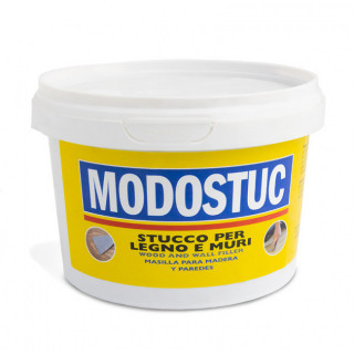 MASILLA DE RELLENO MODOSTUC. PASTA/ESTUCO. PARA MADERA Y PAREDES. BLANCO. 1 KG - KONIG