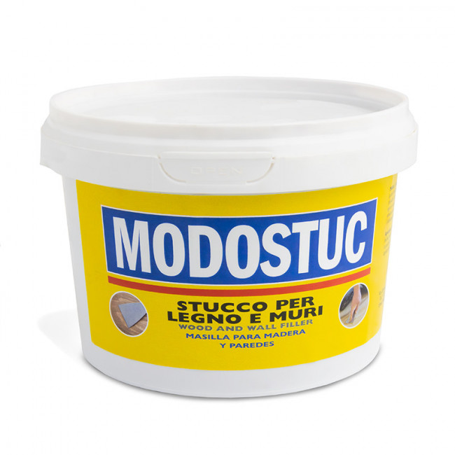 MASILLA DE RELLENO MODOSTUC. PASTA/ESTUCO. PARA MADERA Y PAREDES. BLANCO. 1 KG - KONIG
