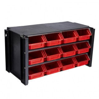 CLASIFICADOR APILABLE. PINTADO MATE. 12 GAVETAS. 360 X 170 X 190 MM - TAYG