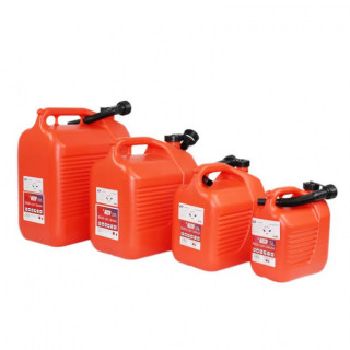 BIDÓN CON CÁNULA. HDPE. ROJO OPACO. CAPACIDAD 10L - TAYG