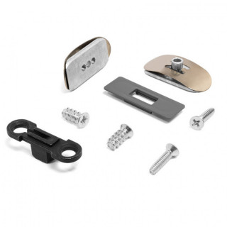 HERRAJES SLIMWINCH. ACERO Y PLÁSTICO. APERTURA Y CIERRE SUAVE. PUERTAS DESCENDENTES. ESPESOR DE PUERTA 18MM - EFFEGI BRE 2