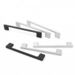 TIRADOR ZAMAK MODELO TYRA ACABADOS NEGRO, GRIS RAL Y BLANCO MATE