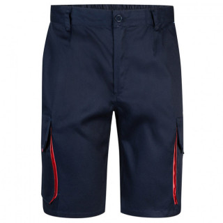 BERMUDA BICOLOR MODELO ASTRO COLOR MARINO-ROJO TALLAS 38 A 60 2