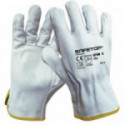 GUANTE DE PIEL BOVINO G214B. PIEL FLOR BOVINO. CATEGORÍA II. TALLAS 7-12. EN 388 3132X. LONGITUD 26CM - SAFETOP T/GUANTE