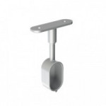 SOPORTE LATERAL TAPADO. ZAMAK. PARA TUBO DE ARMARIO
