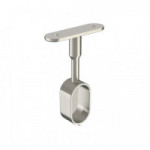 SOPORTE LATERAL TAPADO. ZAMAK. PARA TUBO DE ARMARIO