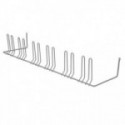 SUJECIÓN A TRASERA DEL MUEBLE PARA ZAPATERO EXTENSIBLE 626 MM GRIS RAL 9006