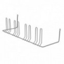 SUJECIÓN A TRASERA DEL MUEBLE PARA ZAPATERO EXTENSIBLE 626 MM GRIS RAL 9006