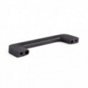 TIRADOR DE MUEBLE ATTUALE. ZAMAK. / NEGRO. PARA MUEBLE