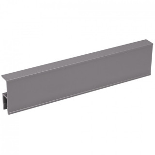 TAPA EMBELLECEDORA PARA LED KIARO. ALUMINIO. GRIS / PLOMO - ITALIANA FERRAMENTA 2