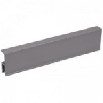 TAPA EMBELLECEDORA PARA LED KIARO. ALUMINIO. GRIS / PLOMO - ITALIANA FERRAMENTA