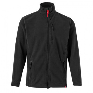 CHAQUETA POLAR DE MICROFIBRA 201502. MICROFIBRA POLAR 100% POLIÉSTER. 220 G/M². NEGRO - VELILLA 2