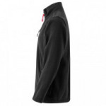 CHAQUETA POLAR DE MICROFIBRA 201502. MICROFIBRA POLAR 100% POLIÉSTER. 220 G/M². NEGRO - VELILLA