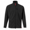 CHAQUETA POLAR DE MICROFIBRA 201502. MICROFIBRA POLAR 100% POLIÉSTER. 220 G/M². NEGRO - VELILLA