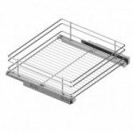 BANDEJA MULTIUSO CLASSIC M300 H120 CROMO  CON GUIA OCULTA CA, EXTRACCIÓN TOTAL 30kg. SP16-19. BANDEJA MULTIUSO CLASSIC M300 H120 CROMO  CON GUIA OCULTA CA, EXTRACCIÓN TOTAL 30kg. SP16-19.