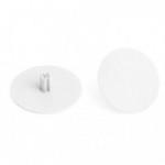 TAPA EMBELLECEDORA ALLEN 6 Ø40MM PIVOTE DE 8MM ACABADO GRIS METAL