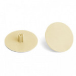 TAPA EMBELLECEDORA ALLEN 6 Ø40MM PIVOTE DE 8MM ACABADO GRIS METAL