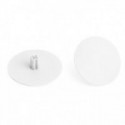 TAPA EMBELLECEDORA ALLEN 6 Ø40MM PIVOTE DE 8MM ACABADO GRIS METAL