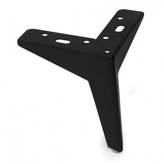 Pata metal Togo 130x130 H120 negro mate