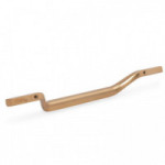 TIRADOR ZAMAK MODELO VALLEY DISPONIBLE EN LATÓN, NEGRO MATE Y NÍQUEL OSCURO