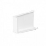 PLACA CUBRESOPORTE 806 MODELO LOGO ACABADOS NÍQUEL Y BLANCO