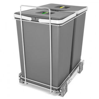 CUBO BASURA ECOFIL ACABADO ANTRACITA 2