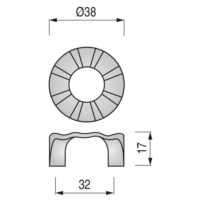 OLYMPIC TIRADOR ZAMAK 32mm. ELEGIR...