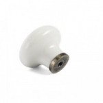 TIRADOR Y POMO DE PORCELANA. PARA CAJONES O PUERTAS DE MUEBLE - GIUSTI