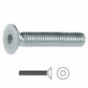 TORNILLO ROSCA METAL ALLEN DIN 7991 ZINC