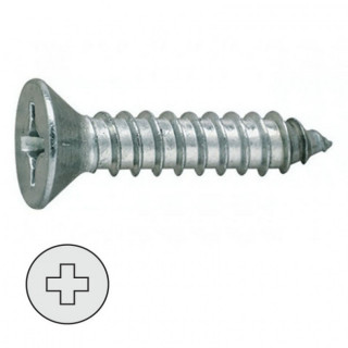 TORNILLO ROSCA CHAPA CABEZA PLANA DIN 79 2