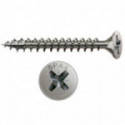 TORNILLO ROSCA MADERA CABEZA PLANA POZIDRIV SPAX INOXIDABLE LARGO 20MM DIÁMETRO 3MM