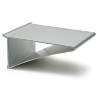 REPISA ESTANTE ALUMINIO PERFILA PLATA MATE 100mm 2