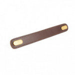 TIRADOR PIEL MODELO OBLONG ACABADOS NEGRO, BEIGE Y MARRÓN