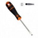 DESTORNILLADOR PLANO BAHCOFIT SERIE 190. ACERO. PUNTA PLANA RANURADA. TORNILLOS DE RANURA - BAHCO