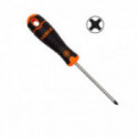 DESTORNILLADOR BAHCOFIT B192. PHILLIPS. ACERO. BIMATERIAL ANTIDESLIZANTE - BAHCO