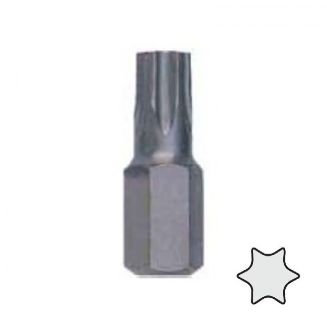 PUNTA ATORNILLAR TORX. ACERO - BIANDITZ