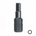 PUNTA ATORNILLAR ALLEN. ACERO. ROSCA 5/16". VÁSTAGO HEXAGONAL 1/4"